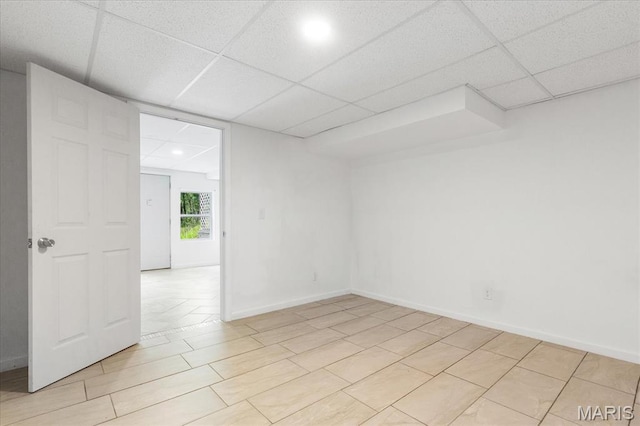 434 Cool Springs Ln, Wright City, MO 63390 - empty room with a paneled ceiling and recessed lighting