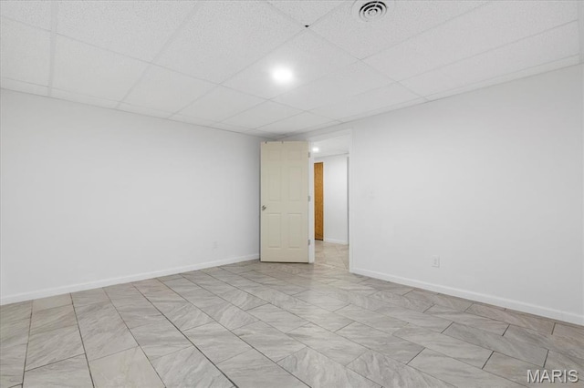434 Cool Springs Ln, Wright City, MO 63390 - unfurnished room featuring a drop ceiling