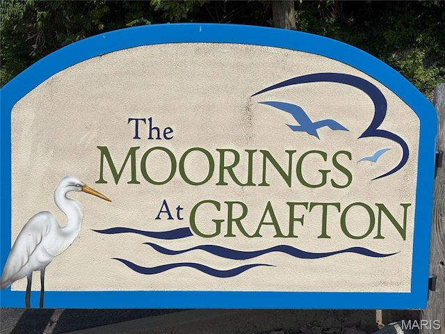 314 Captains Ct, Grafton, IL 62037 - view of community / neighborhood sign