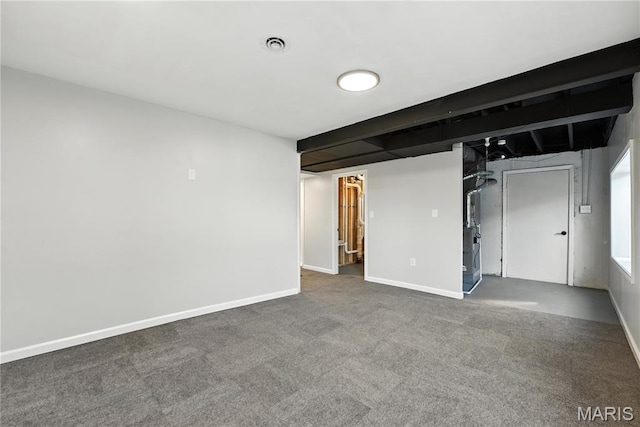 100 Toelle Dr, Saint Charles, MO 63304 - finished below grade area with baseboards and carpet