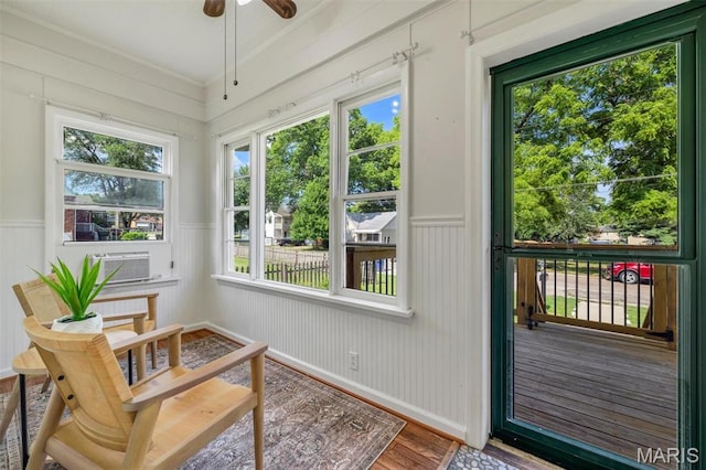 2733 Hermitage Ave, Saint Louis, MO 63143 - sunroom / solarium featuring cooling unit