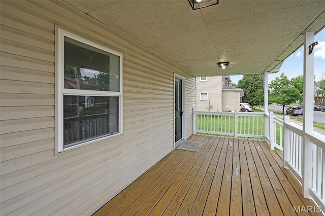 2162 State St, Granite City, IL 62040 - view of wooden porch
