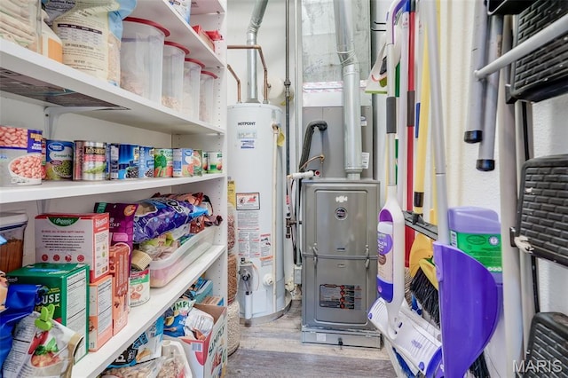 116 N Washington St, Troy, IL 62294 - utility room featuring gas water heater