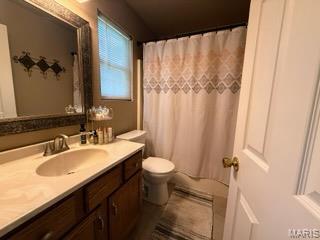 14 Shaderest Ct, Glen Carbon, IL 62034 - full bath featuring vanity and toilet