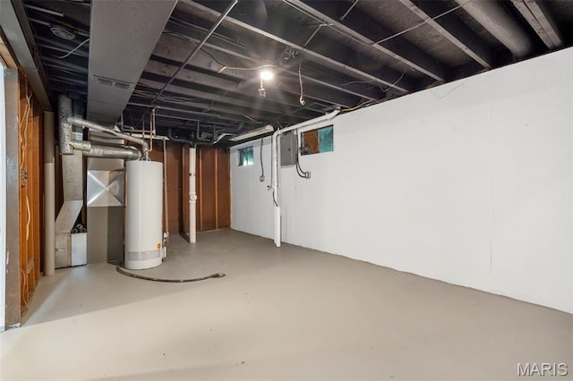 490 Lula Dr, Florissant, MO 63031 - below grade area featuring gas water heater and electric panel