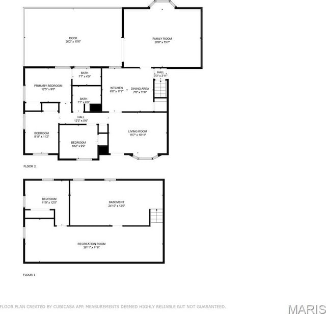 490 Lula Dr, Florissant, MO 63031 - view of room layout