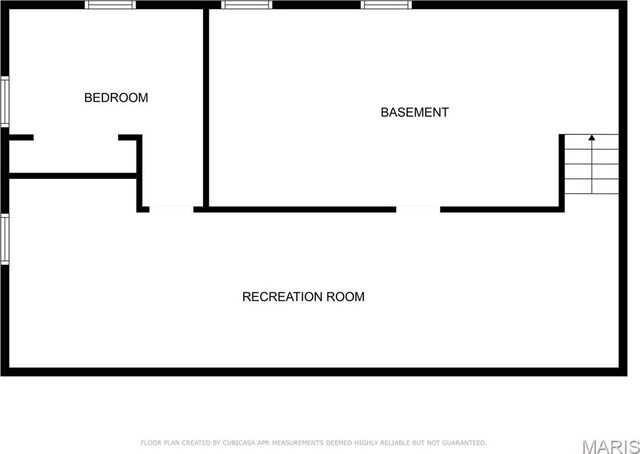 490 Lula Dr, Florissant, MO 63031 - view of floor plan / room layout