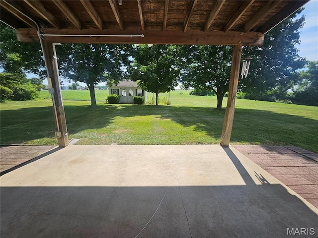 4605 Fountain Brook Dr, Waterloo, IL 62298 - view of patio / terrace
