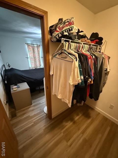 130 Regency Pl, Millstadt, IL 62260 - spacious closet featuring wood finished floors