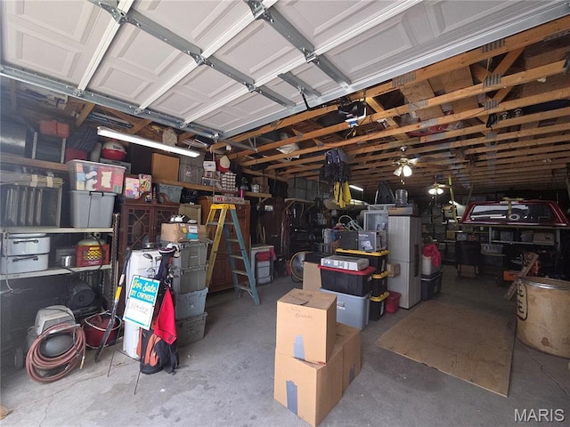 215 S Jefferson St, Mascoutah, IL 62258 - view of garage