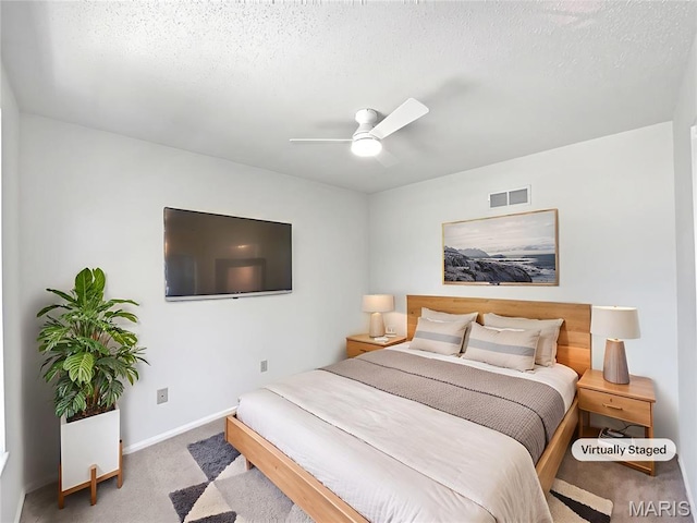 4033 Treeshadow Dr, Saint Peters, MO 63376 - bedroom with carpet flooring and a ceiling fan