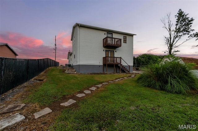 5748 State Highway 25, Cape Girardeau, MO 63701 - rear view of house with a balcony