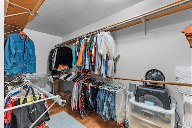 5748 State Highway 25, Cape Girardeau, MO 63701 - walk in closet with wood finished floors