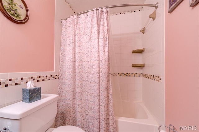 6 Barkwood Ct, Saint Peters, MO 63376 - full bathroom featuring shower / tub combo and toilet