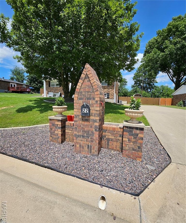 22 Settlers Trl, Hannibal, MO 63401 - view of community sign