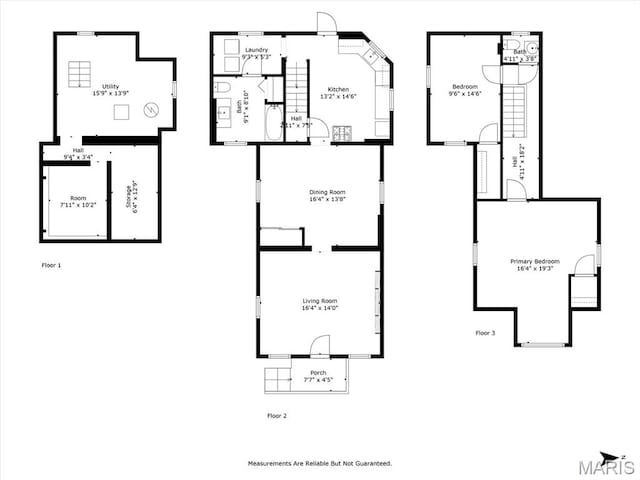 207 N 13th St, Belleville, IL 62220 - view of room layout