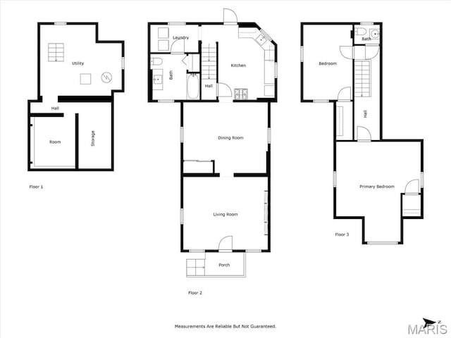207 N 13th St, Belleville, IL 62220 - view of property floor plan