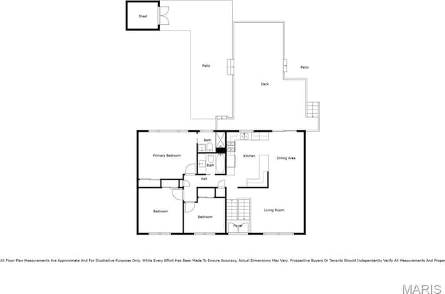 1225 Wissmann Dr, Ballwin, MO 63011 - view of room layout