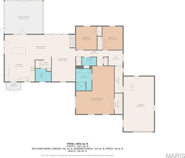 11178 Catatoga Dr, Plainview, IL 62685 - view of home floor plan