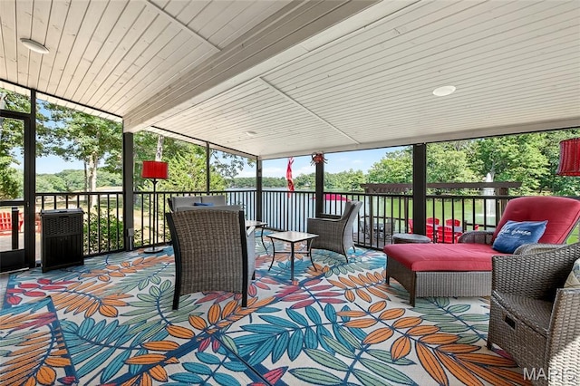 11178 Catatoga Dr, Plainview, IL 62685 - view of sunroom