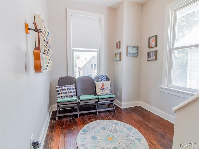 6454 Virginia Ave, Saint Louis, MO 63111 - living area featuring wood-type flooring