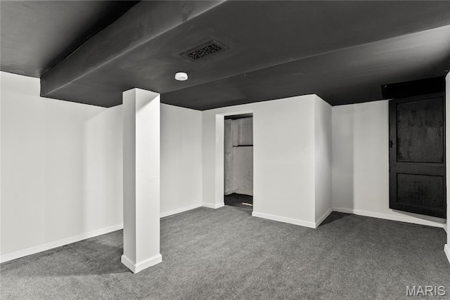 1821 Edwardsville Rd, Madison, IL 62060 - unfurnished bedroom with carpet flooring and baseboards