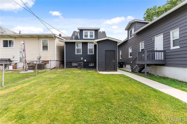 1821 Edwardsville Rd, Madison, IL 62060 - rear view of house