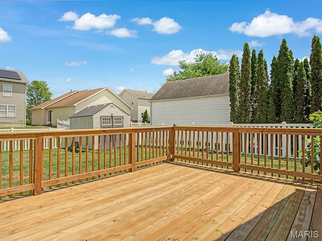 240 Brookmont Dr, Belleville, IL 62221 - wooden terrace with a residential view