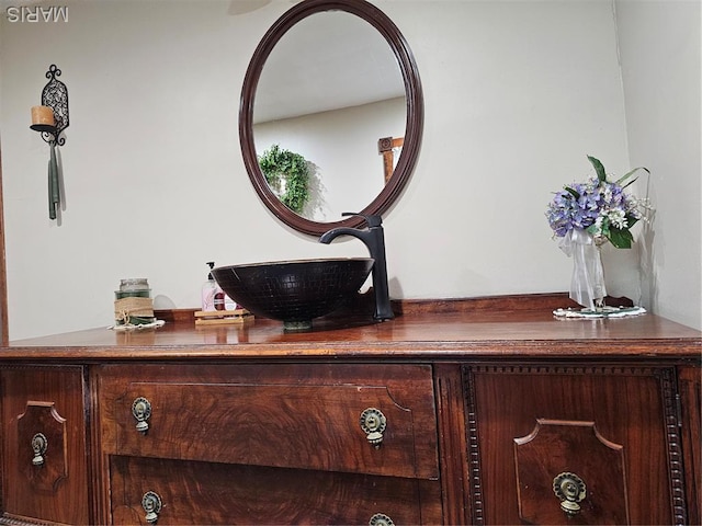 521 Cherry St, Tilden, IL 62292 - bathroom view of vanity