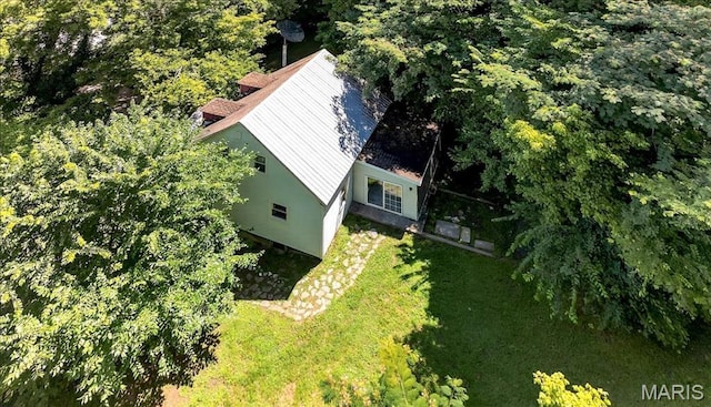 1404 State Route 156, Waterloo, IL 62298 - aerial view of property and surrounding area