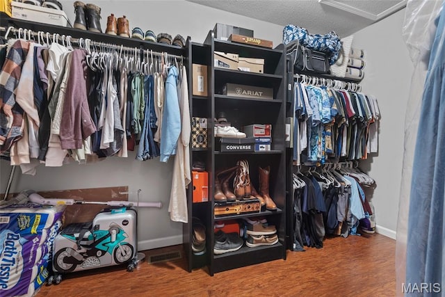 34 Windermere Dr, Glen Carbon, IL 62034 - spacious closet with wood finished floors
