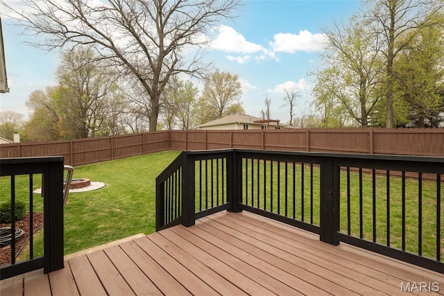 34 Windermere Dr, Glen Carbon, IL 62034 - deck with a fenced backyard