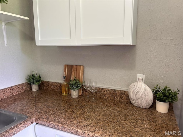 239 N Center St, Sullivan, MO 63080 - kitchen view of white cabinetry and a sink