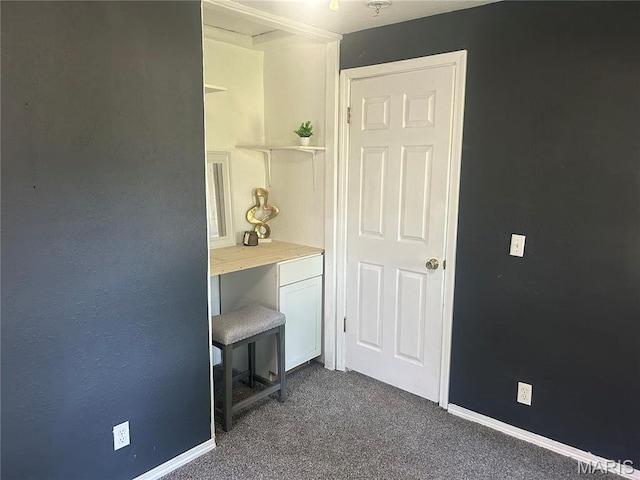 239 N Center St, Sullivan, MO 63080 - bedroom with dark carpet and baseboards
