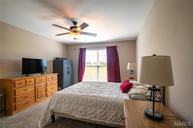 27492 Forest Ridge Ct, Warrenton, MO 63383 - bedroom with carpet flooring and ceiling fan