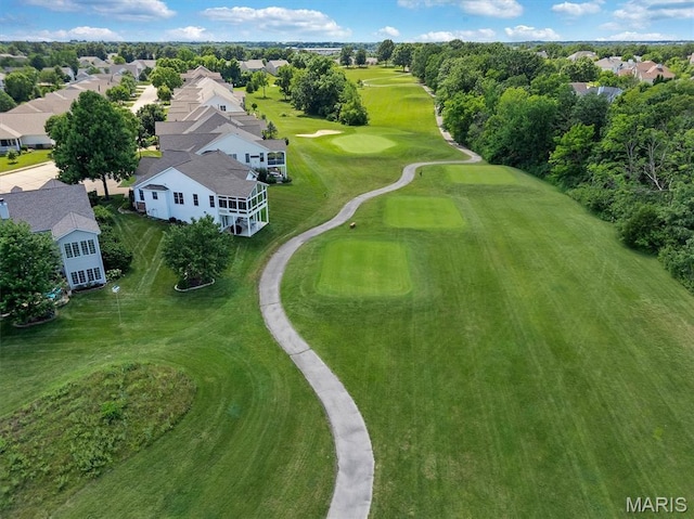 1011 Hawks Landing Dr, Lake St Louis, MO 63367 - aerial view of residential area featuring a golf club