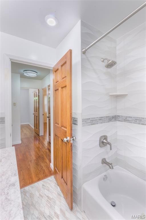 7373 Marwinette Ave, Saint Louis, MO 63116 - bathroom with tub / shower combination