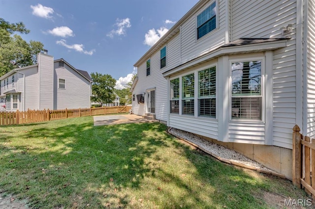 13153 Barrett Meadows Dr, Ballwin, MO 63021 - view of yard featuring a patio