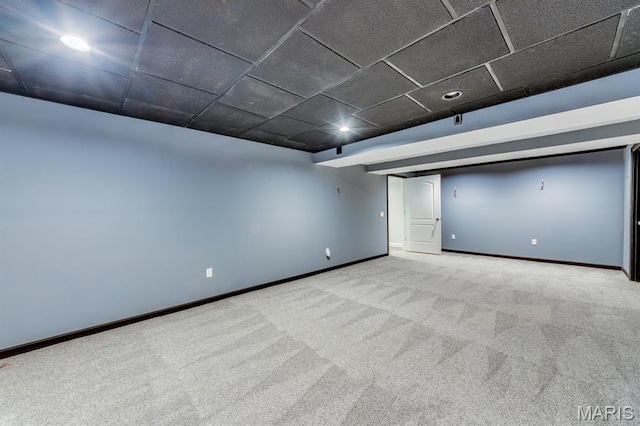 3534 Carriage Run Dr, Saint Charles, MO 63303 - finished below grade area with carpet and baseboards