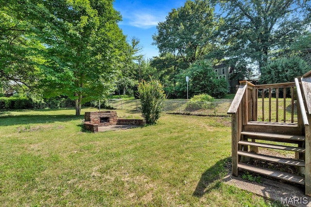 401 Estelle Ave, Ferguson, MO 63135 - view of yard with view of wooded area