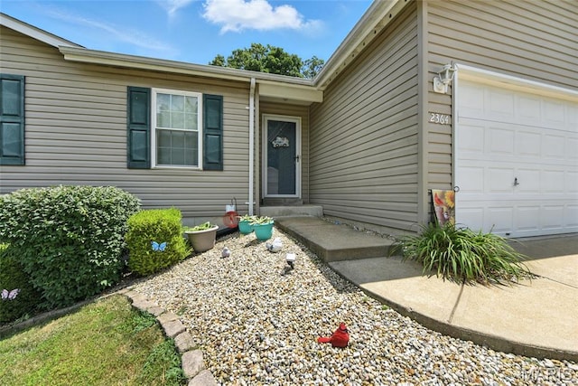 2364 Arkansas Dr, High Ridge, MO 63049 - doorway to property with a garage