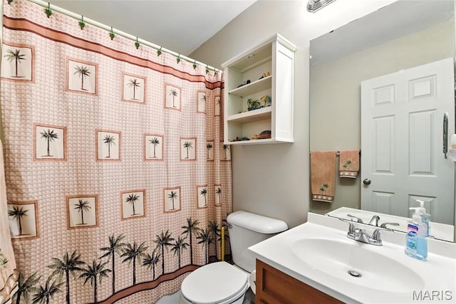 2364 Arkansas Dr, High Ridge, MO 63049 - bathroom featuring vanity and a shower with shower curtain