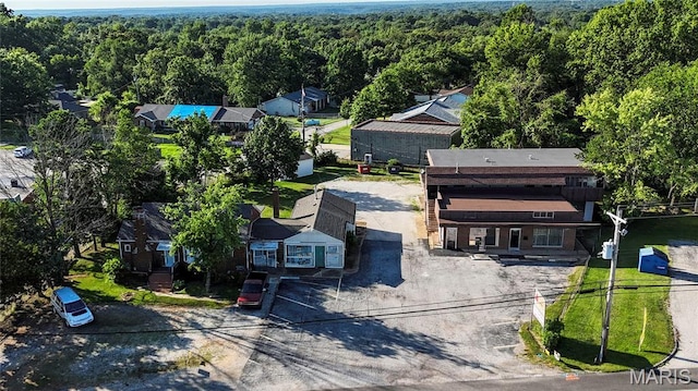 2801 High Ridge Blvd, High Ridge, MO 63049 - aerial view of a heavily wooded area