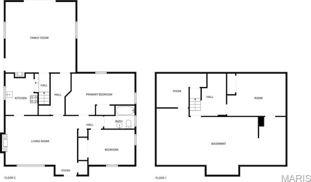 614 Conover Ln, Saint Louis, MO 63126 - view of home floor plan