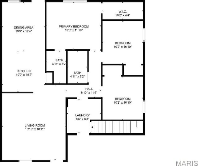 688 Rabbit Run Dr, Wentzville, MO 63385 - view of room layout