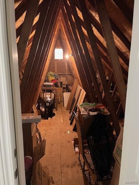 1333 Poor Farm Hollow Rd, Hardin, IL 62047 - view of attic