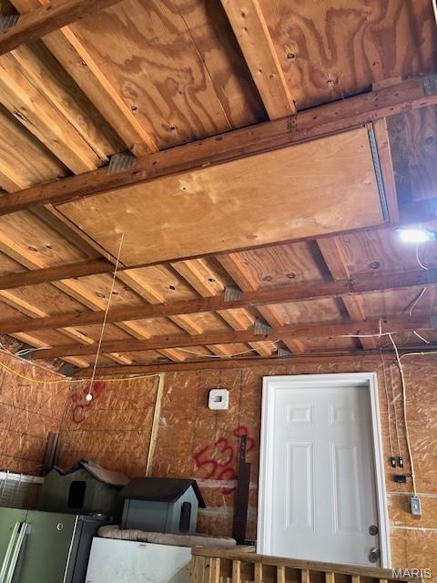 1333 Poor Farm Hollow Rd, Hardin, IL 62047 - view of attic