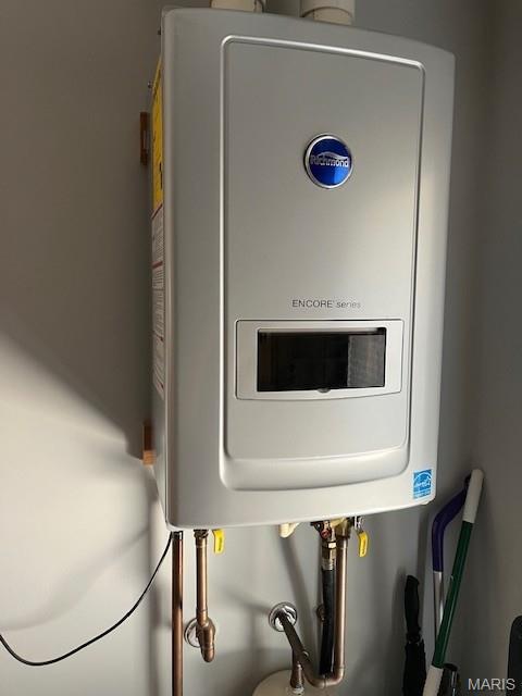 1333 Poor Farm Hollow Rd, Hardin, IL 62047 - detailed view of water heater