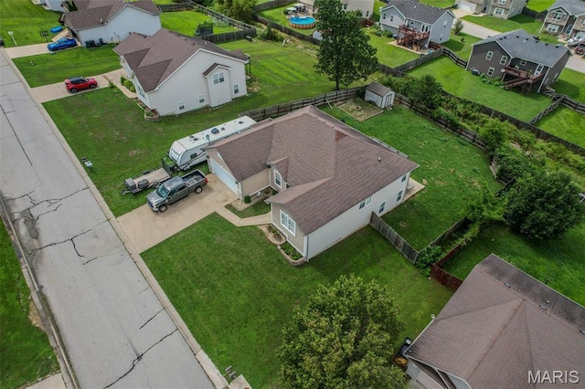 143 Lyle Curtis Cir, Waynesville, MO 65583 - aerial perspective of suburban area