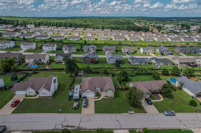 143 Lyle Curtis Cir, Waynesville, MO 65583 - aerial perspective of suburban area
